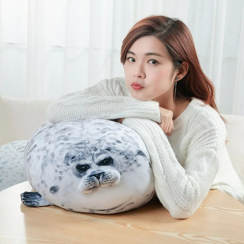 Angry Blob Seal Pillow - Image 2