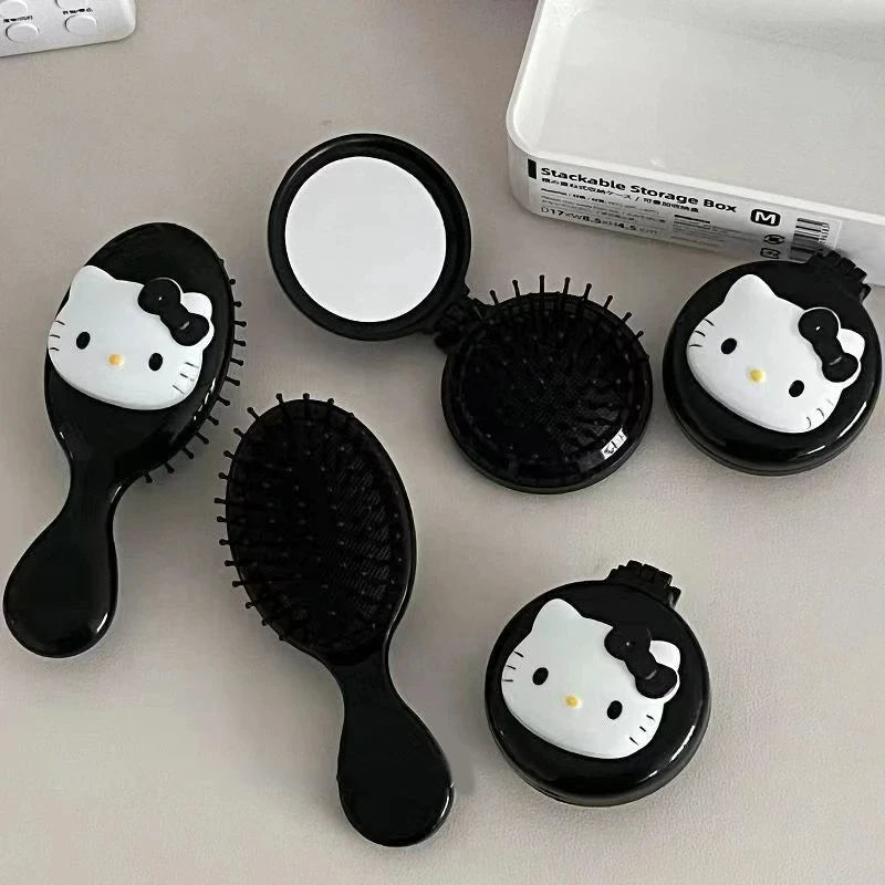 Kawaii Hello Kitty Air Cushion Comb – Cute Portable Styling Tool