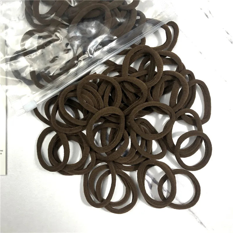 20/50PCS Set Elastic Hair Bands for Women & Girls - Image 32