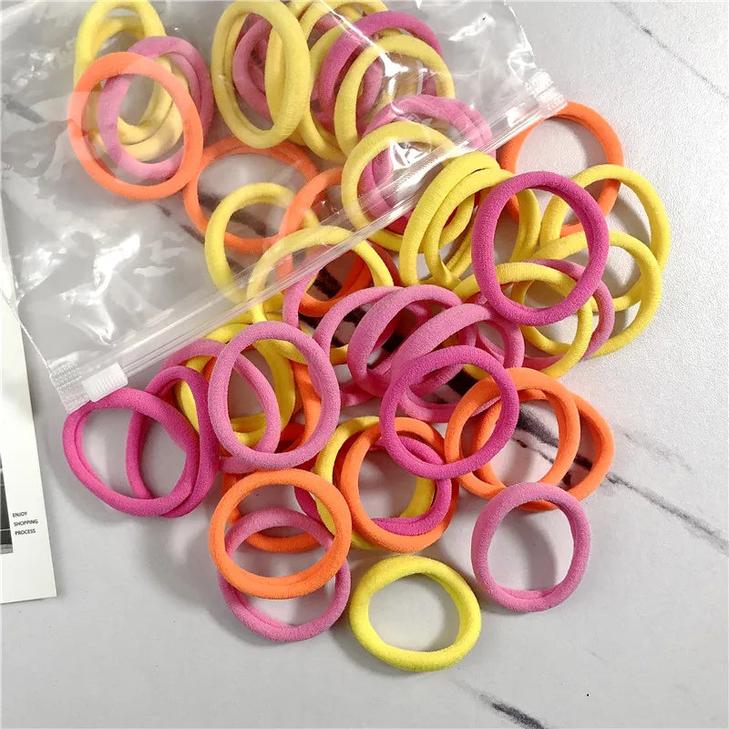 20/50PCS Set Elastic Hair Bands for Women & Girls - Image 5