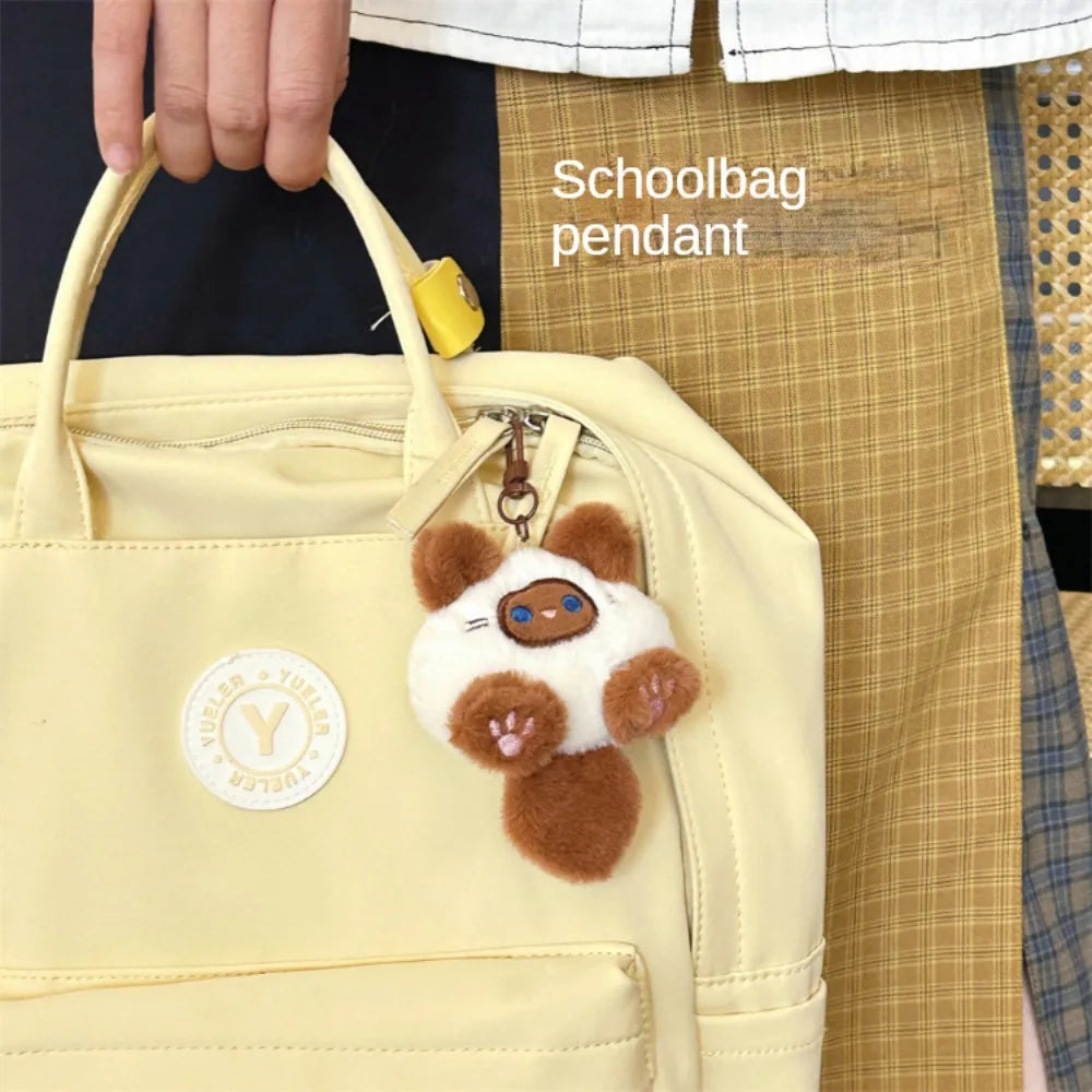 Cute Plush Cat Doll Pendant - Image 2