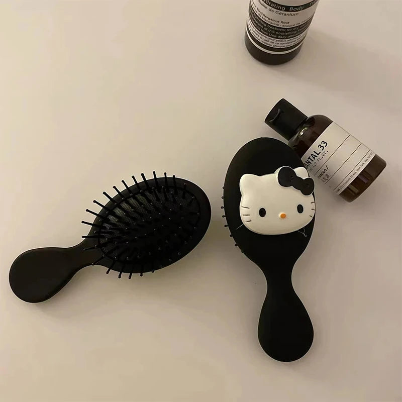 Kawaii Hello Kitty Air Cushion Comb – Cute Portable Styling Tool - Image 4
