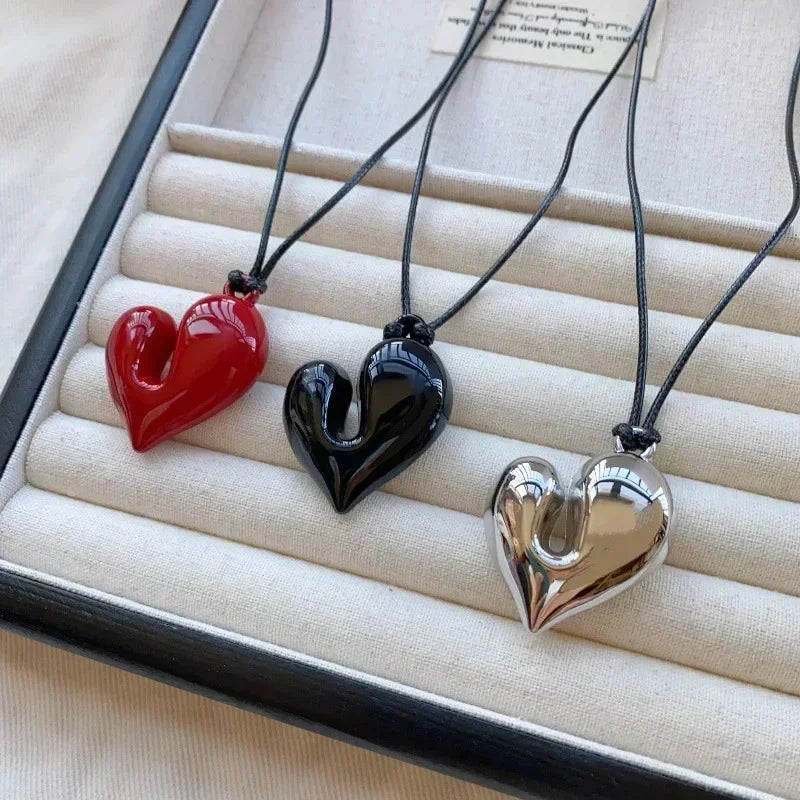 LATS New Heart Pendant Necklace – Stylish Accessory for All Genders - Image 4