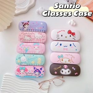Sanrio Hello Kitty Cinnamoroll Kuromi Melody Glasses Case