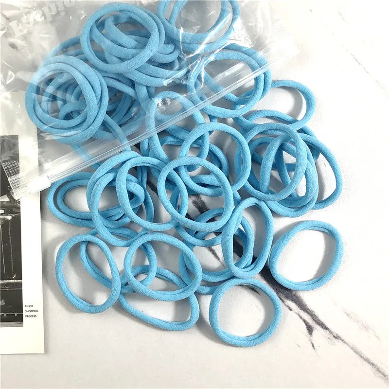20/50PCS Set Elastic Hair Bands for Women & Girls - Image 15