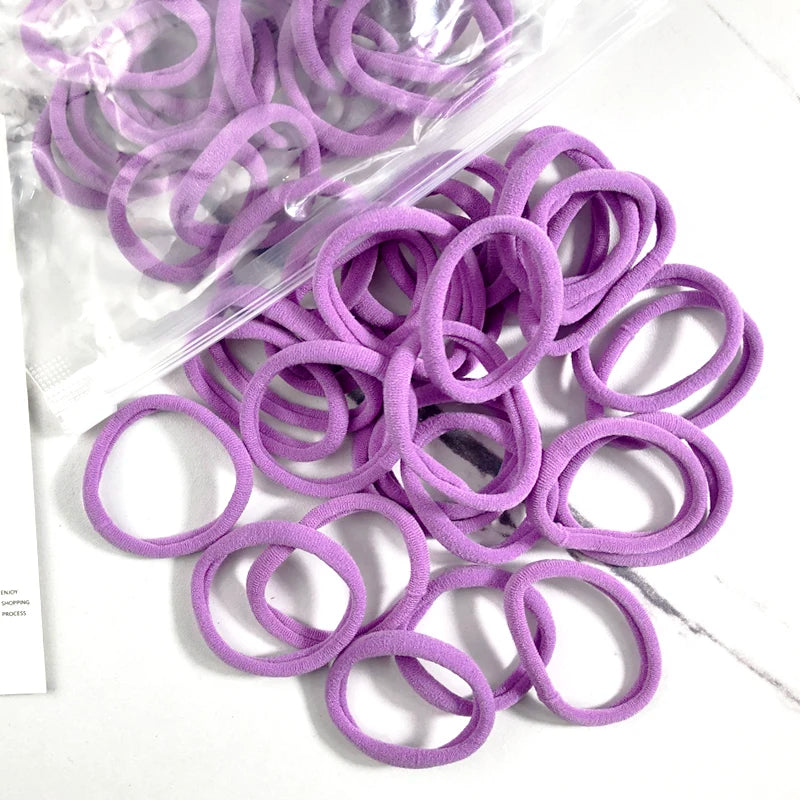 20/50PCS Set Elastic Hair Bands for Women & Girls - Image 14