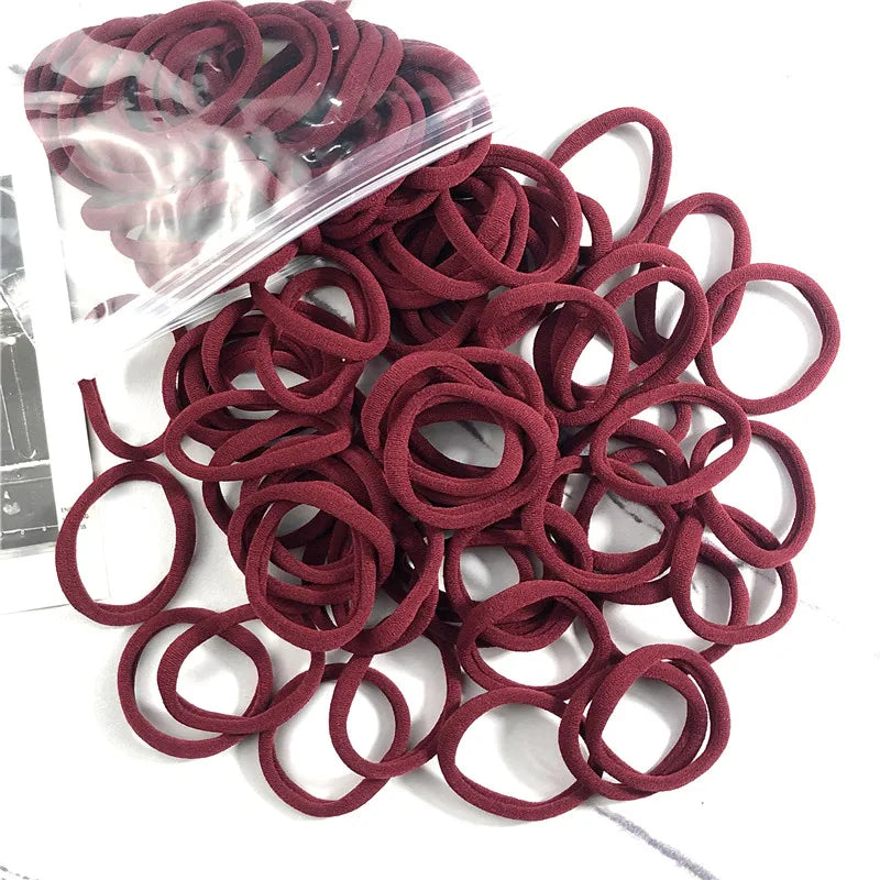 20/50PCS Set Elastic Hair Bands for Women & Girls - Image 17