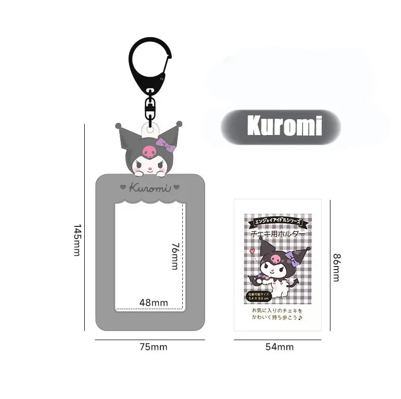 Sanrio Card Holder & Kawaii Keychain Pendants – Perfect for Students - Image 9