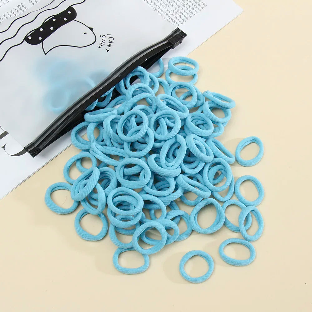 Women’s Seamless Thumb Ring Hair Ties – 50pcs Set - Image 16