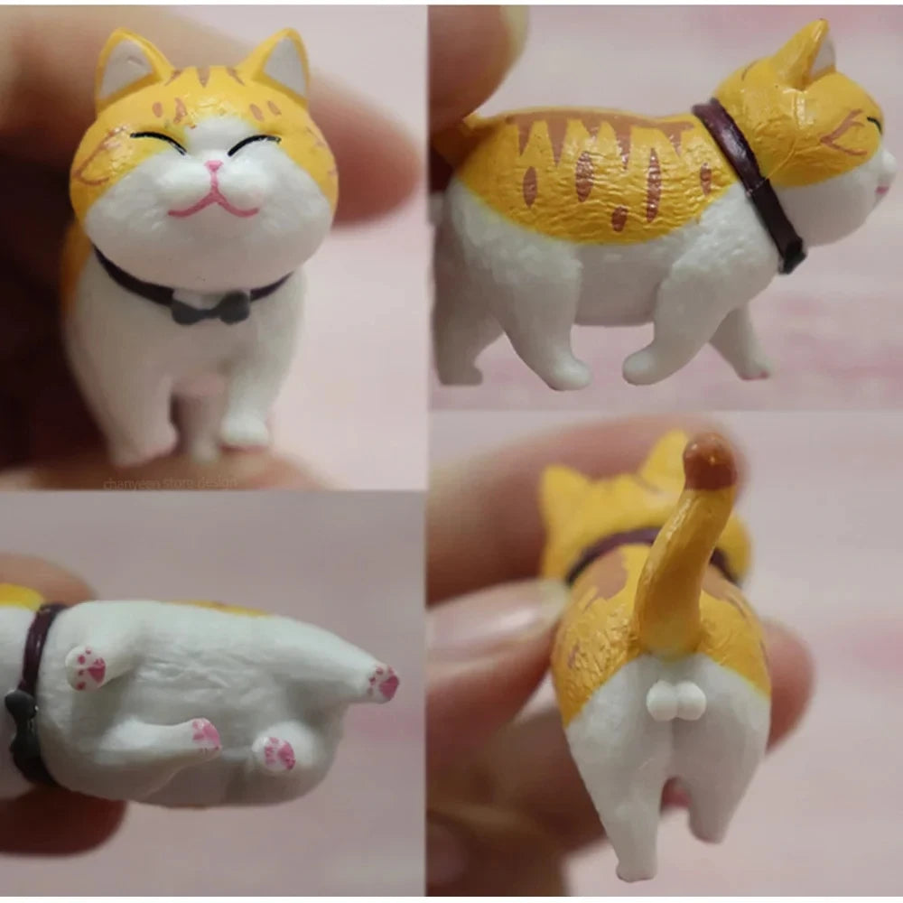 Adorable 9pcs Kawaii Cat Figurines – Perfect for Home Decor - Image 6