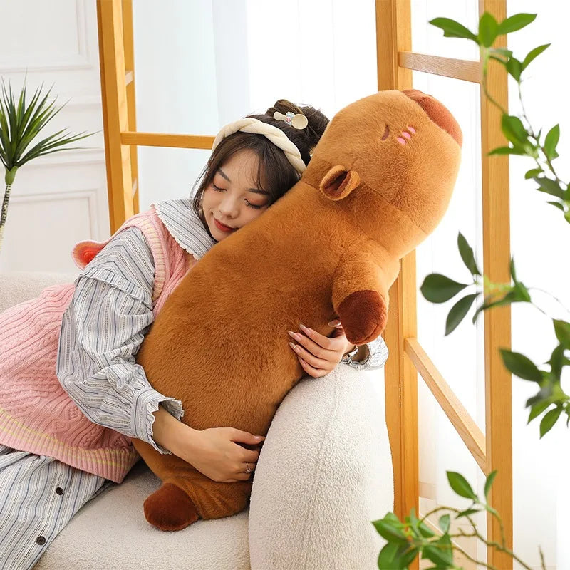 Kawaii Capybara Plush Toy – Soft & Fluffy Companion for All Ages - Image 4