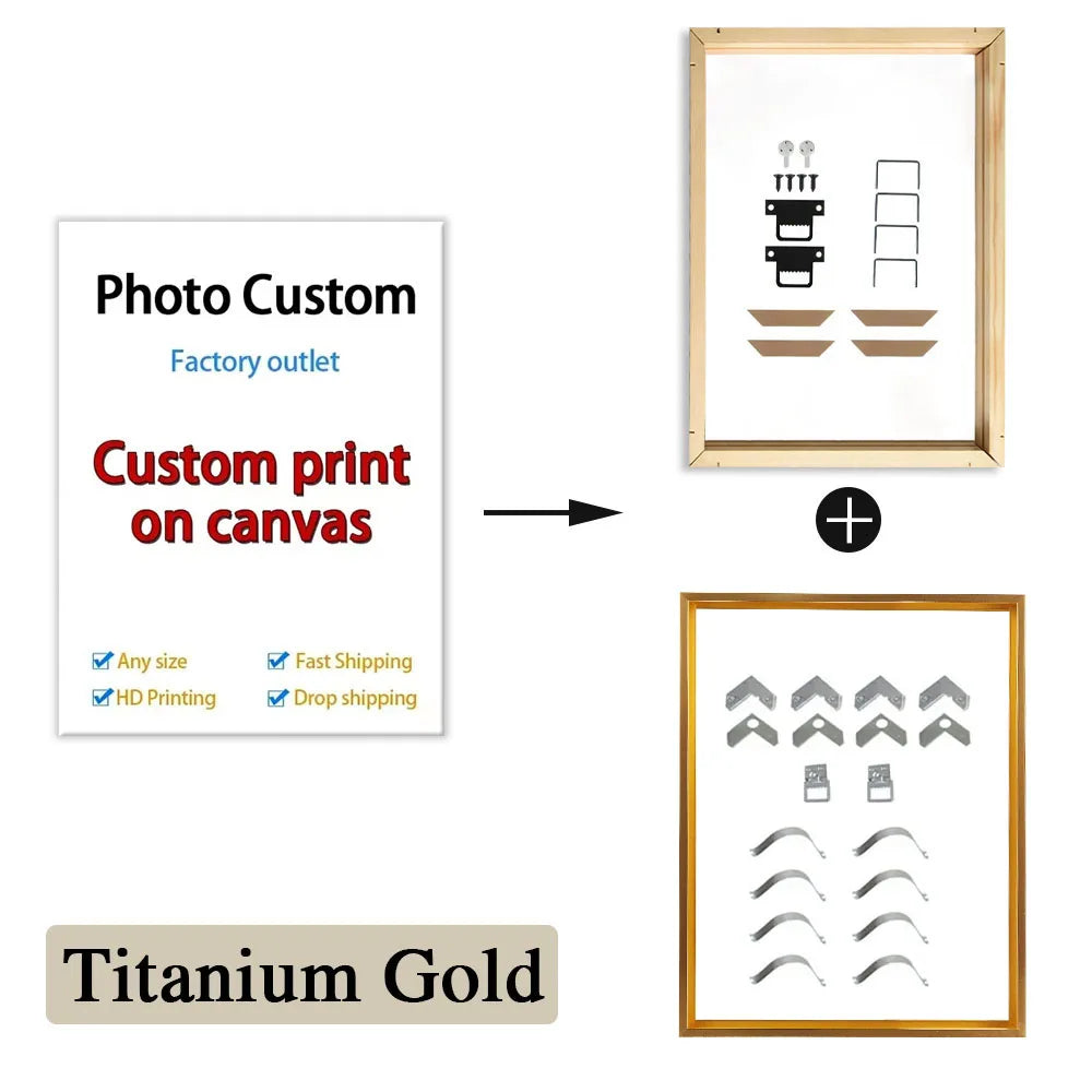 YWDECOR Custom Painting Canvas – Personalized Wall Art for Unique Home Decor - Image 7