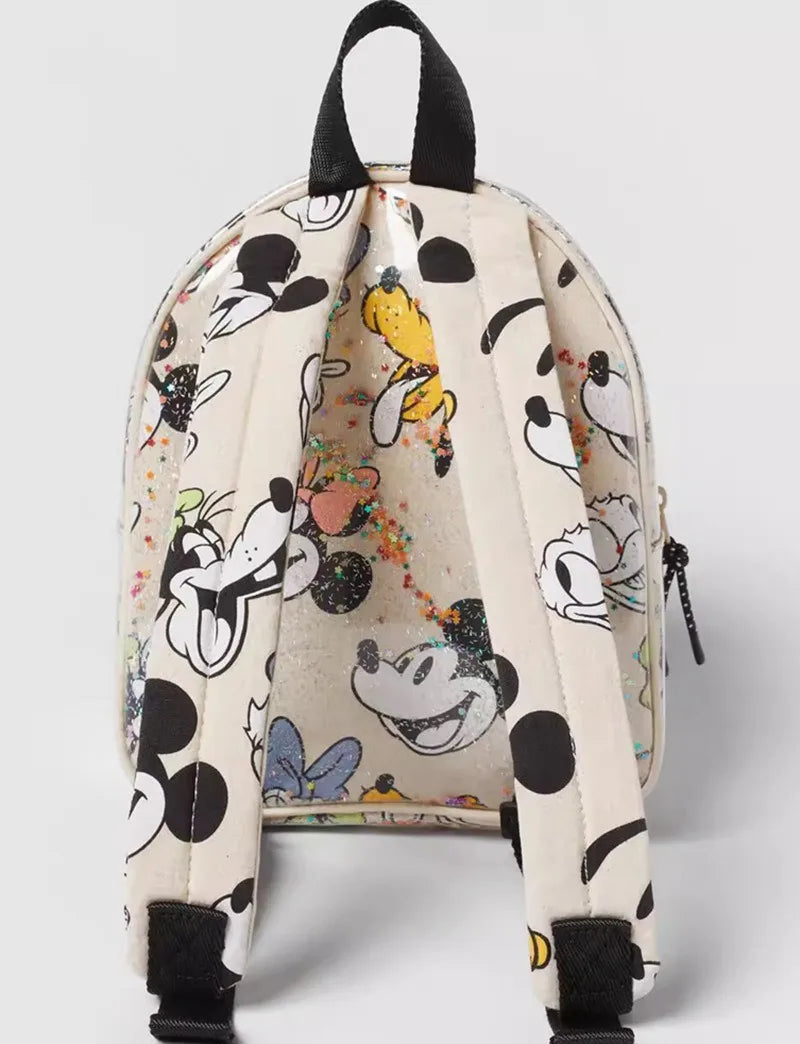 Disney Girls Backpack – Mickey Mouse Print Mini Backpack for Kids - Image 3