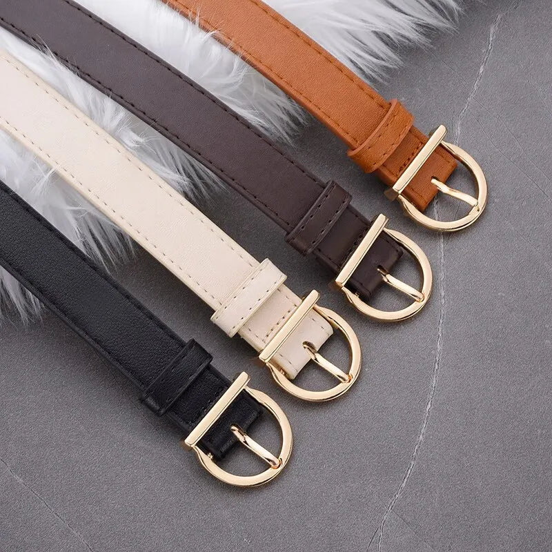 Women's Luxury PU Leather Belt – Fashionable and Versatile Accessory - Image 3