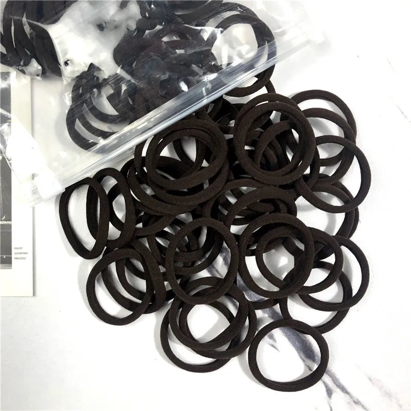 20/50PCS Set Elastic Hair Bands for Women & Girls - Image 21