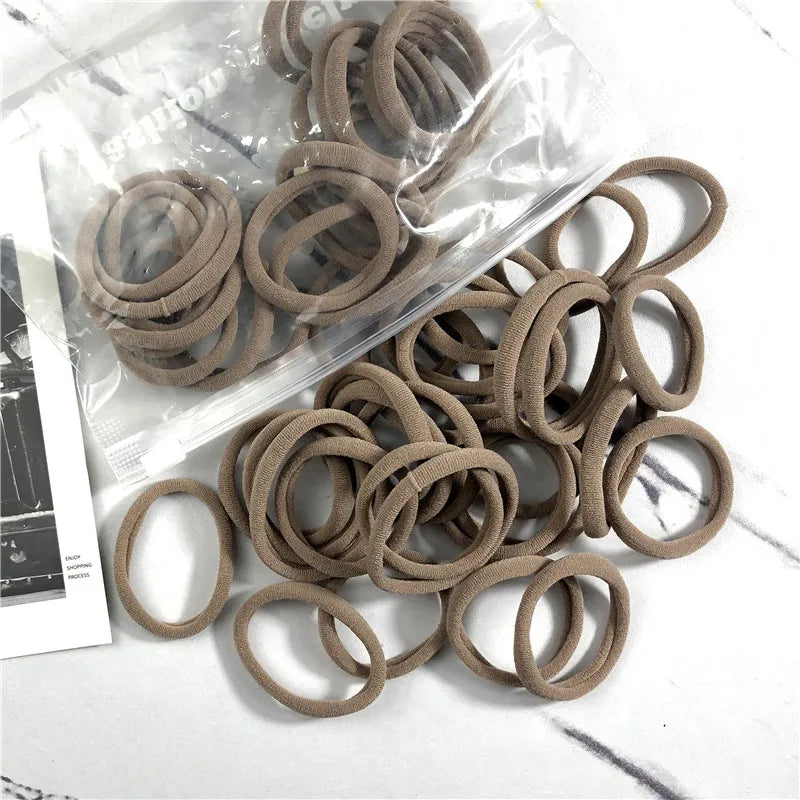 20/50PCS Set Elastic Hair Bands for Women & Girls - Image 16