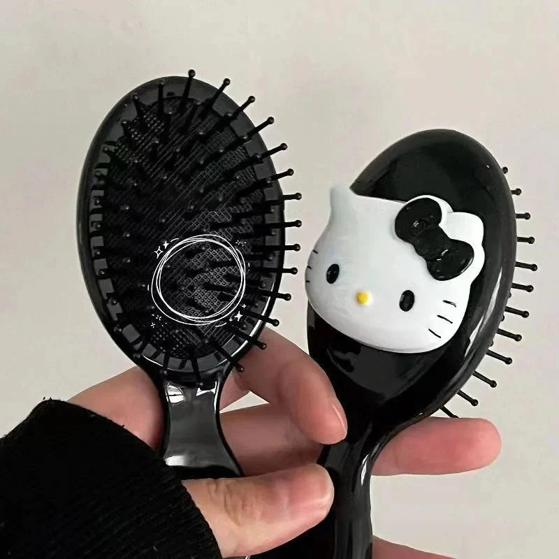 Kawaii Hello Kitty Air Cushion Comb – Cute Portable Styling Tool - Image 3