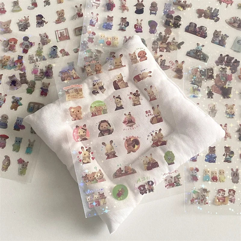 Y2K Glitter Laser Stickers – Kawaii Decorations for Accessories - Image 6