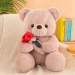 Valentine's Day Roses Teddy Bear Plush Toys