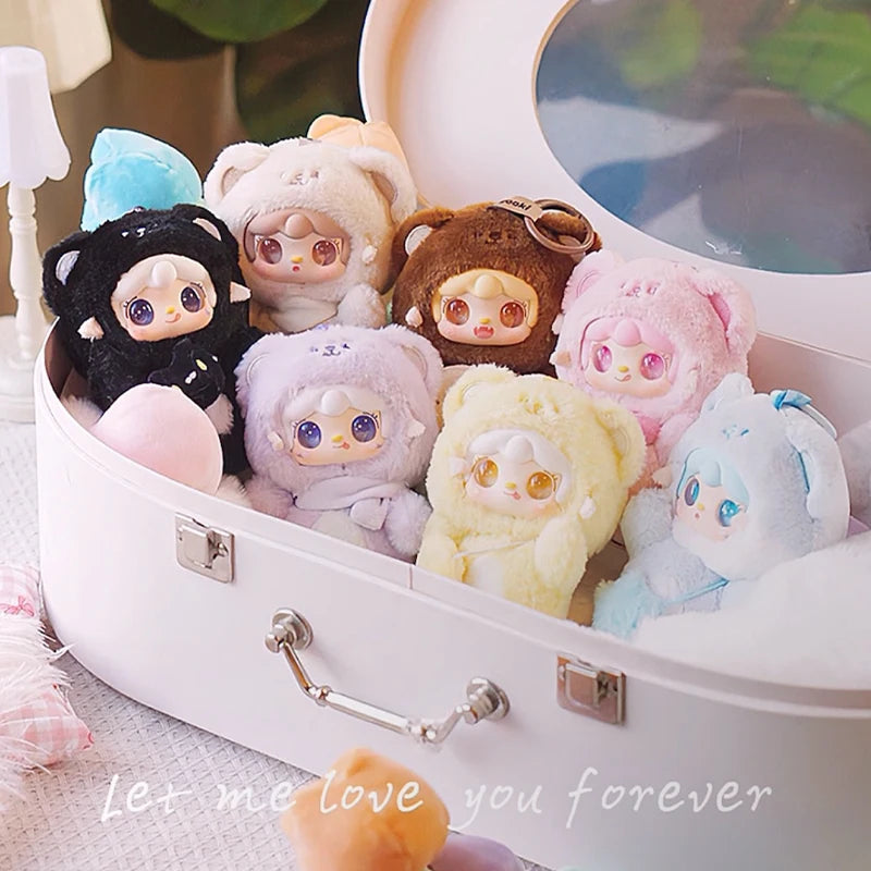 Yooki 4th Generation Blind Box Plush Toys – Adorable Bear Keychain