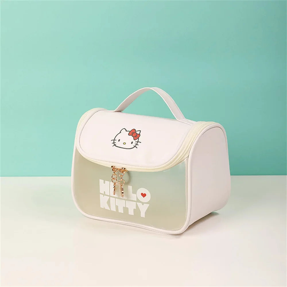 Sanrio Kawaii Hello Kitty Zipper Makeup Bag – Cute - Image 12