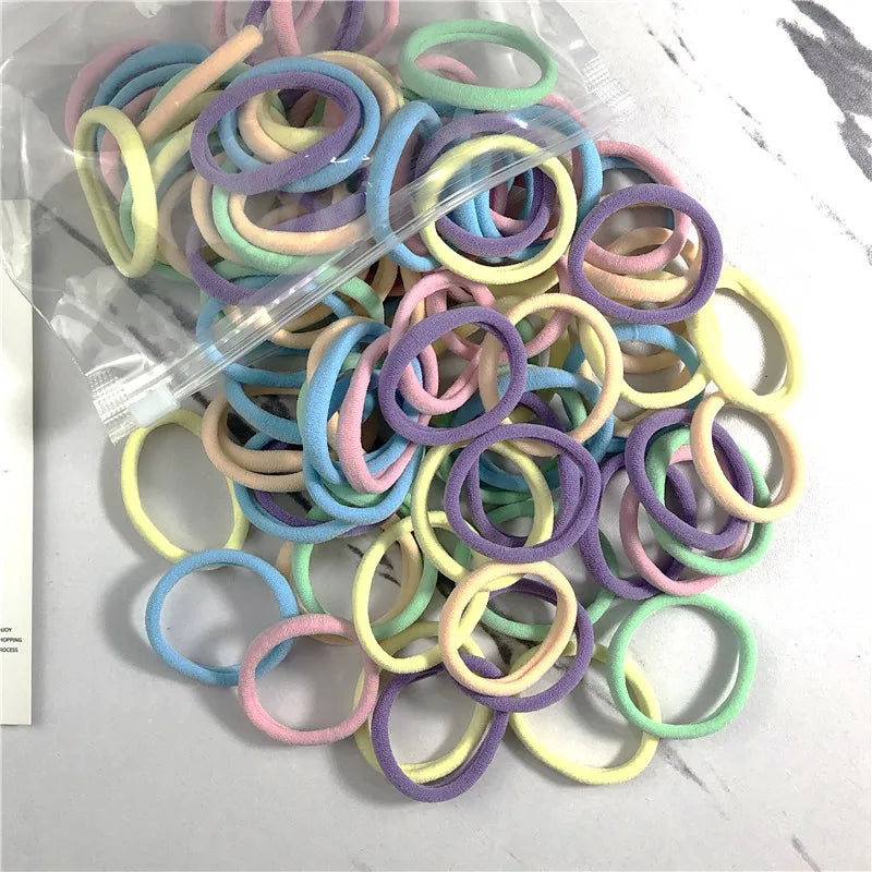 20/50PCS Set Elastic Hair Bands for Women & Girls - Image 8