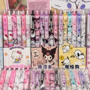 Sanrio 6pcs Series Gel Pen Set – Hello Kitty & Friends Y2K Collection