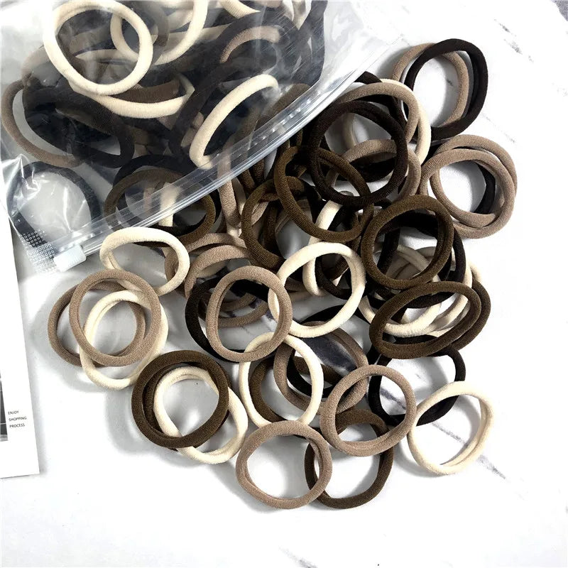 20/50PCS Set Elastic Hair Bands for Women & Girls - Image 29