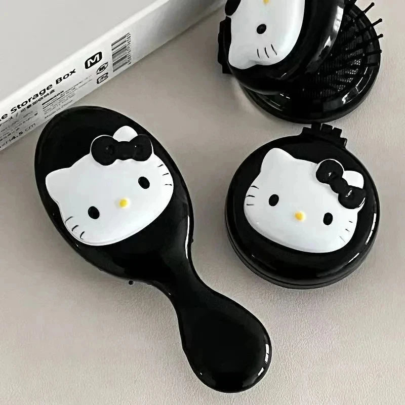 Kawaii Hello Kitty Air Cushion Comb – Cute Portable Styling Tool - Image 2