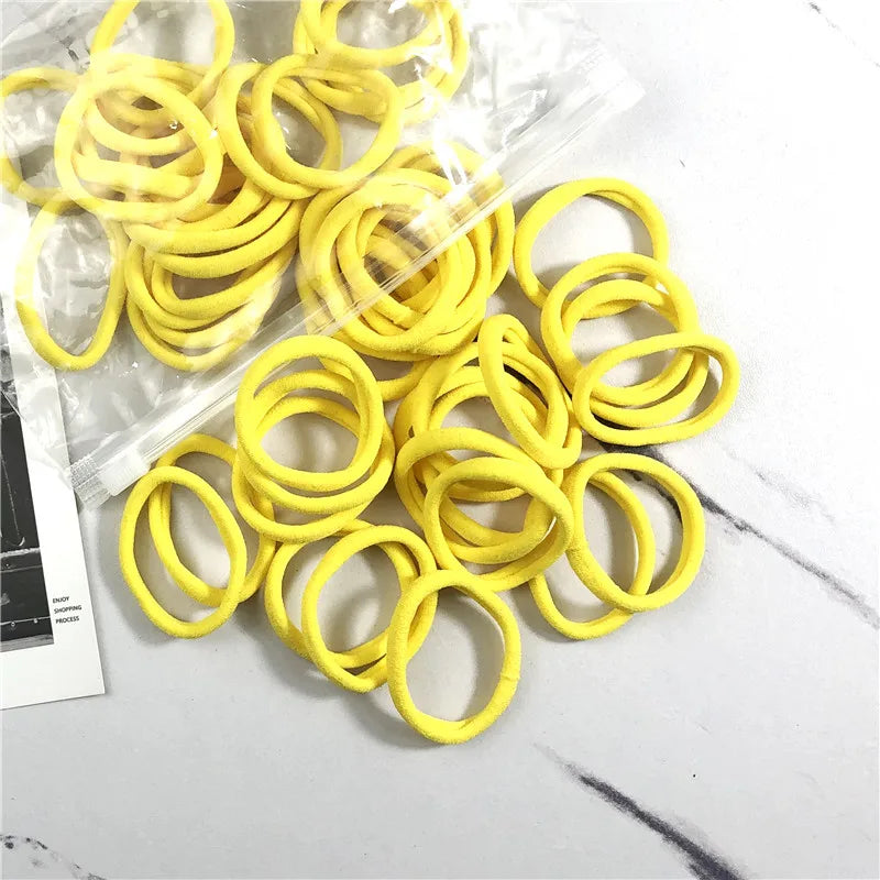 20/50PCS Set Elastic Hair Bands for Women & Girls - Image 20