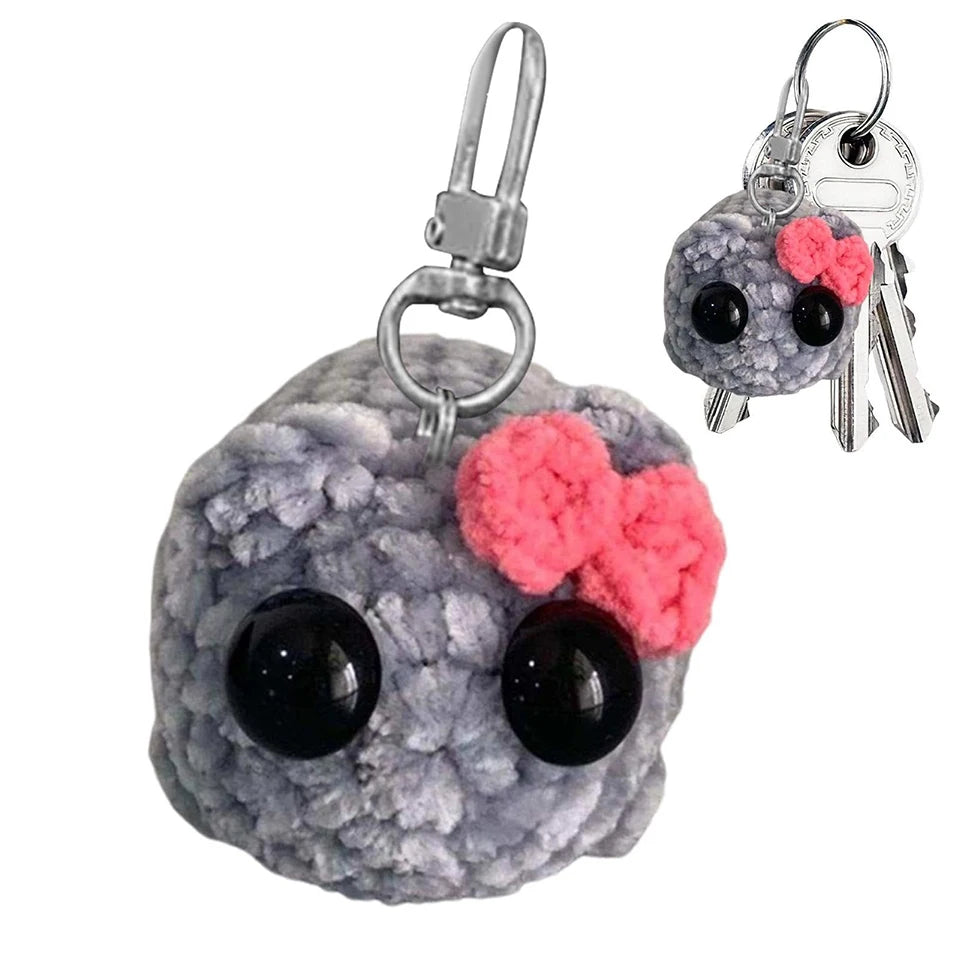 Sad Hamster Violin Song Plush Keychain - Image 6