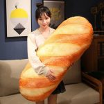 French Bread Plush Pillow – Cozy and Fun Decor for All Ages