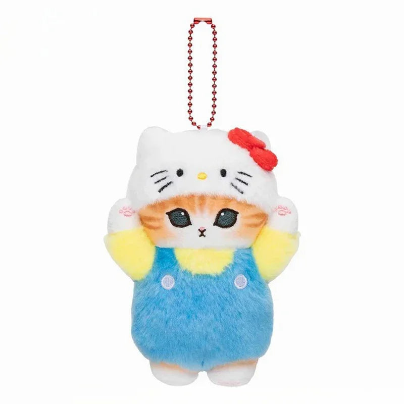 Kawaii Mofusand x Sanrio Plush Keychain – Adorable Backpack Pendant - Image 10