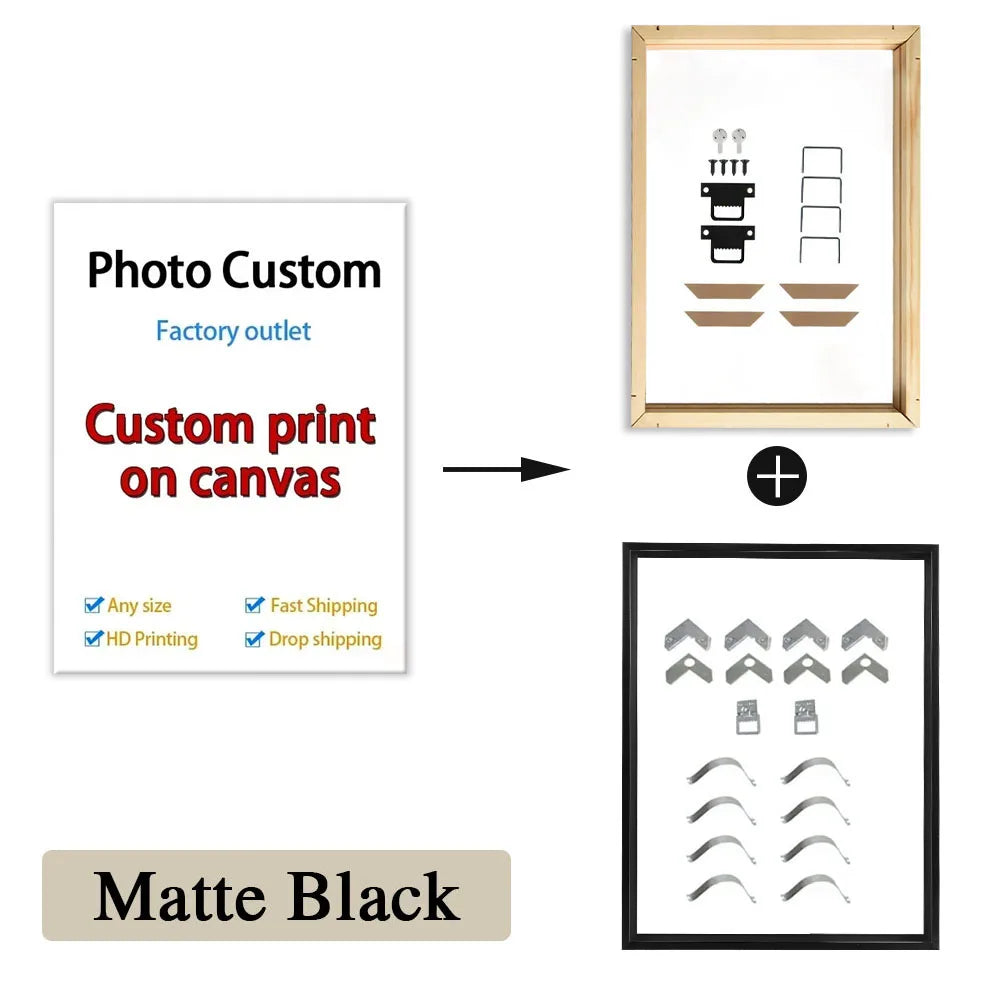 YWDECOR Custom Painting Canvas – Personalized Wall Art for Unique Home Decor - Image 3